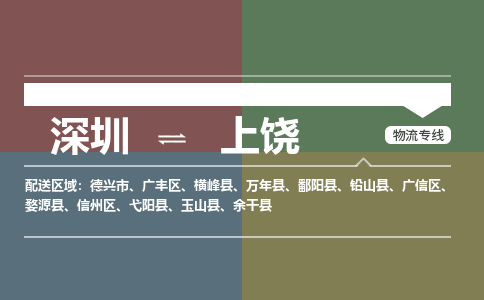 深圳到上饶物流|深圳到上饶专线|点到点运输