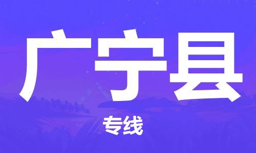深圳到广宁县电动车托运-深圳到广宁县电动车专线-选择物流不拆电池