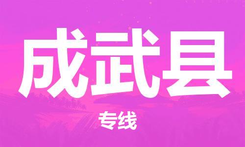 常平镇到成武县物流专线-常平镇至成武县货运提供最佳物流解决方案