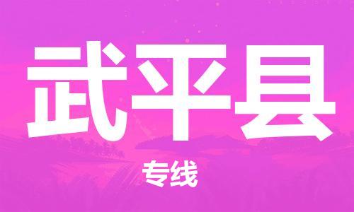 常平镇到武平县物流专线-安全托运常平镇至武平县货运