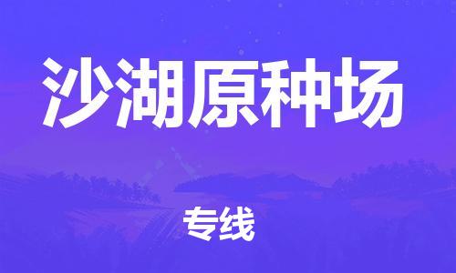 惠阳区到沙湖原种场物流公司-惠阳区到沙湖原种场专线门到门