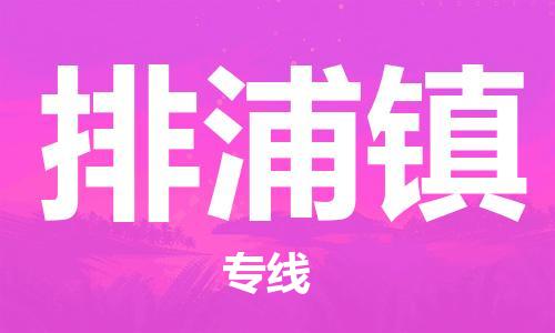 禅城区到排浦镇物流专线-禅城区至排浦镇货运-快捷城市配送物流专线