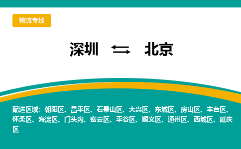 深圳到北京物流专线-深圳到北京货运-安全实惠-